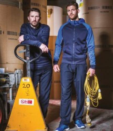 Finden and Hales Panelled Sports Hoodie
