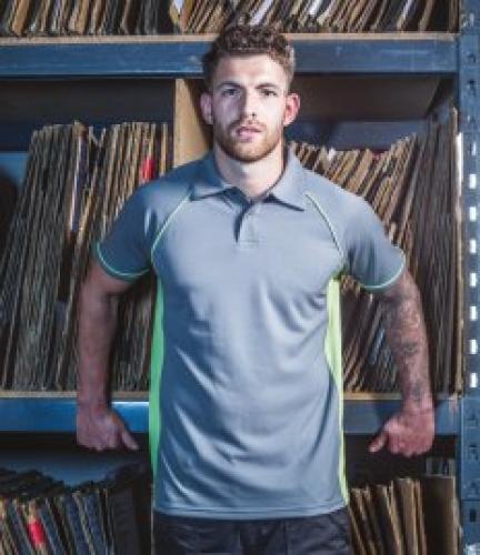 Finden and Hales Performance Piped Polo Shirt