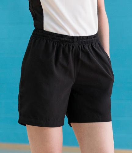 F/Hales Lds Microfibre Shorts - Black - L/14