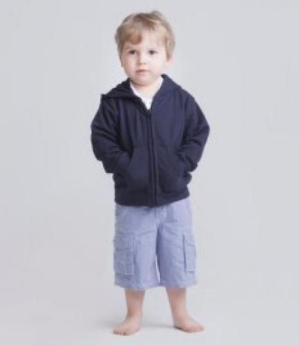 Larkwood Baby/Toddler Zip Hooded Sweatshirt