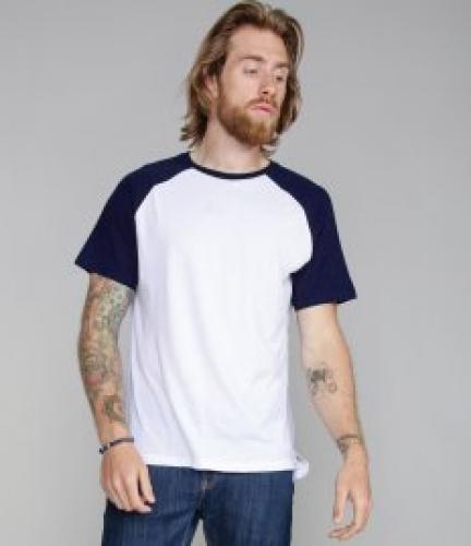 Superstar by Mantis Contrast Baseball T-Shirt