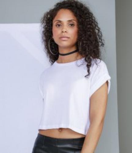 Mantis Ladies Organic Crop Top T-Shirt