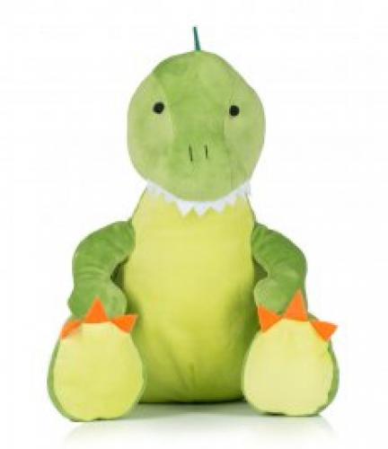 Mumbles Zippie Dinosaur - Green - ONE