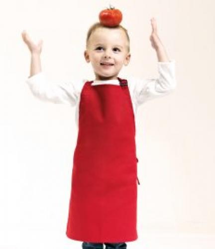 Premier Kids Bib Apron - Black - 3-6