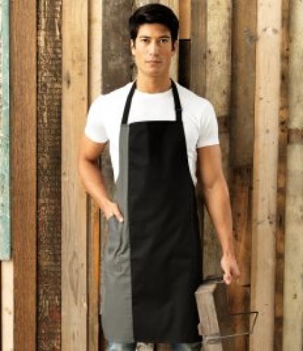 Premier Contrast Bib Apron