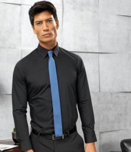 Premier Long Sleeve Fitted Poplin Shirt