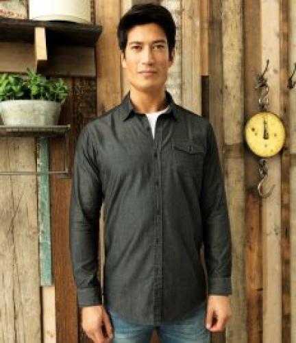Premier Jeans Stitch Denim Shirt