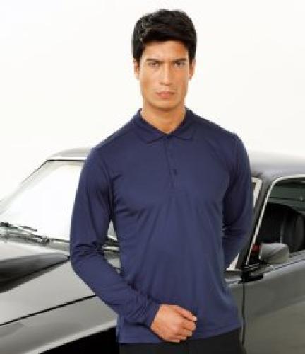 Premier Long Sleeve Coolchecker® Piqué Polo Shirt