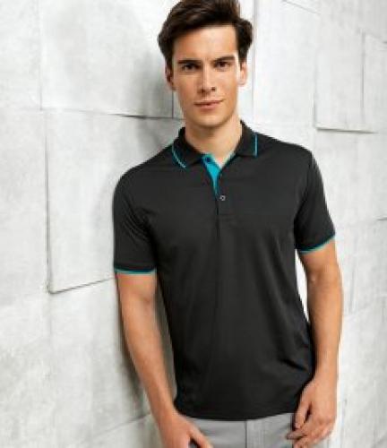 Premier Contrast Coolchecker® Polo Shirt