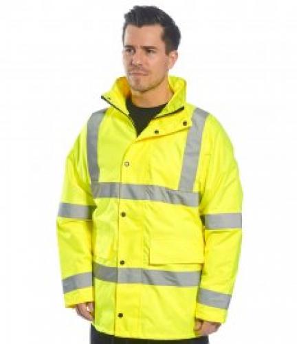 Portwest Hi-Vis 4-in-1 Traffic Jkt - Yellow - 3XL