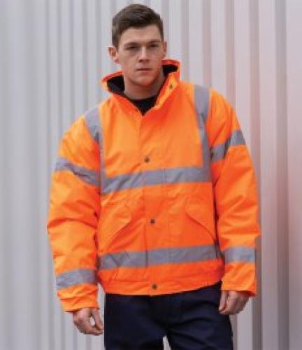 Portwest Hi-Vis Bomber Jkt GO/RT - Orange - 3XL