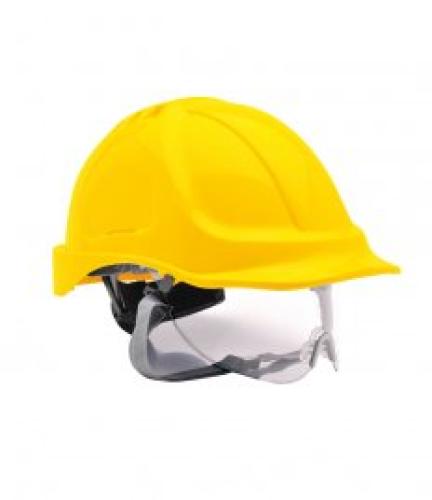 Portwest Endurance Visor Helmet - Red - ONE