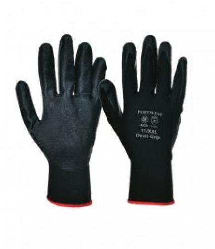 Portwest Dexti-Grip Gloves - Black - L