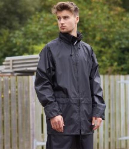 Portwest Classic Rain Jacket - Black - L