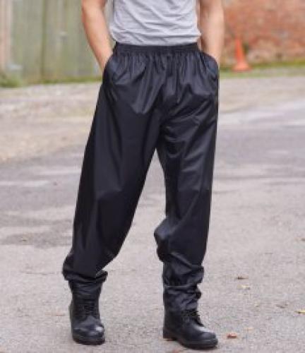 Portwest Classic Rain Trousers - Black - L