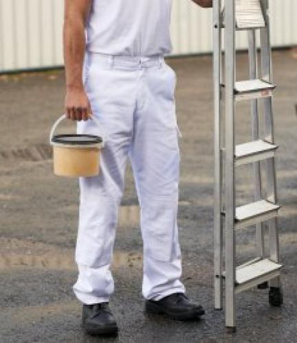 Portwest Painters Trousers - White - L/R