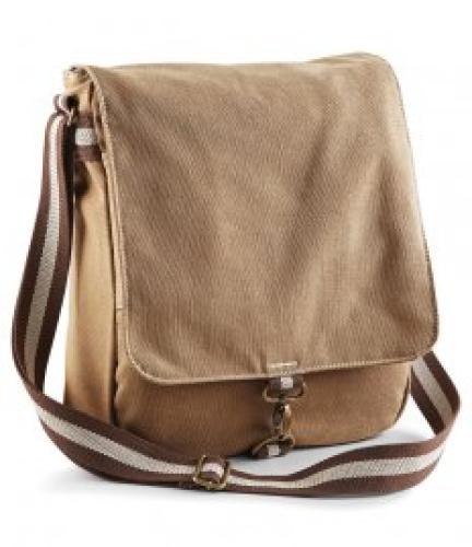 Quadra Vintage Canvas Messenger - SAH - ONE