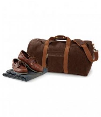 Quadra Canvas Holdall - Sahara - ONE