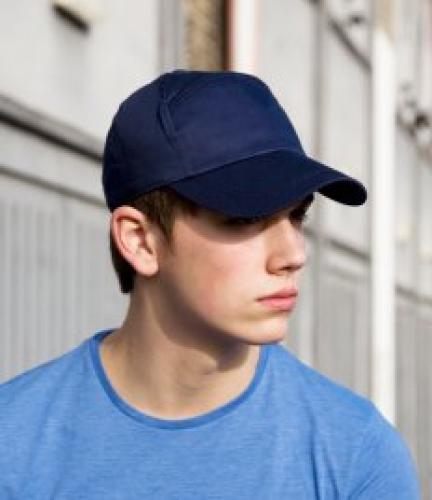 Result 7 Panel Advert. Cap - Black - ONE