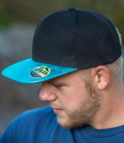 Result Bronx Flat Glitter Cap - Black/green - ONE