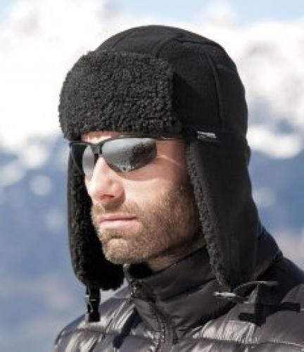Result Thinsulate Sherpa Hat - Black - L