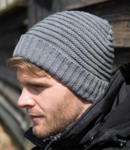 Result Braided Fleece Lined Hat