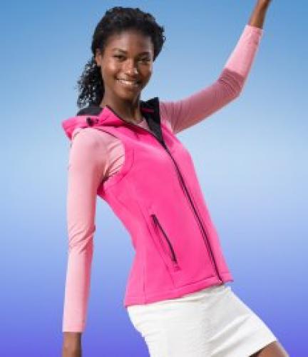 Regatta Standout Ladies Arley Hooded Soft Shell Bodywarmer