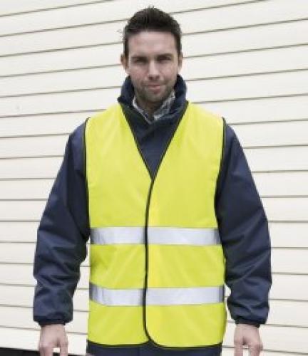 Result Core Hi-Viz Safety Vest - Fl. yellow - L/XL