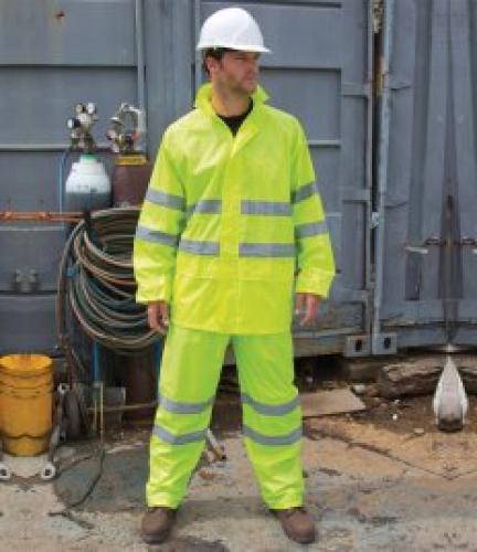 Result High Viz Waterproof Suit - Yellow - 3XL