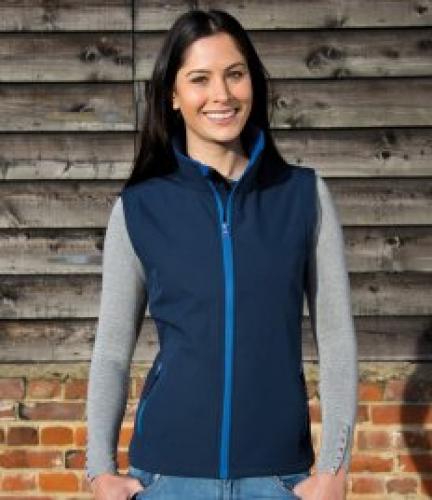 Result Core Ladies Printable Soft Shell Bodywarmer