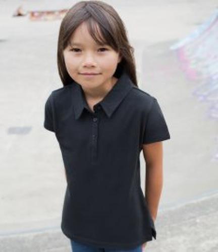 SF Minni Kids Unisex Stretch Piqué Polo Shirt
