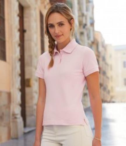 Fruit of the Loom Lady Fit Cotton Piqué Polo Shirt