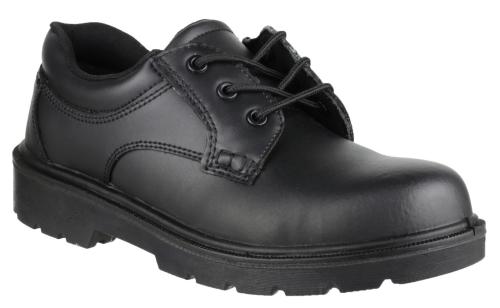 FS38C Metal Free Composite Gibson Lace Safety Shoe - Black - Size 3
