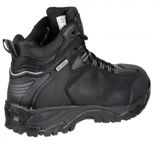 FS190N Waterproof Lace up Hiker Safety Boot - Black - Size 6