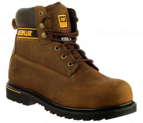 Holton Safety Boot - Brown - Size 6