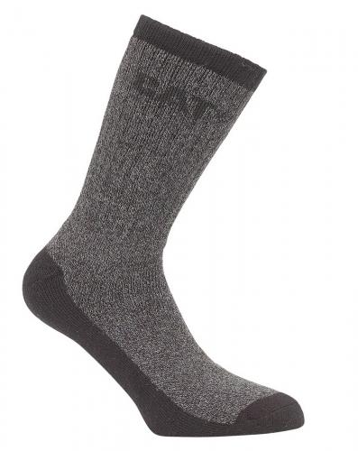 Thermo Socks - 2 Pair Pack - Black - Size