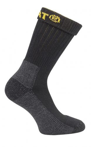 Industrial Work Sock 2 Pack - Black - Size