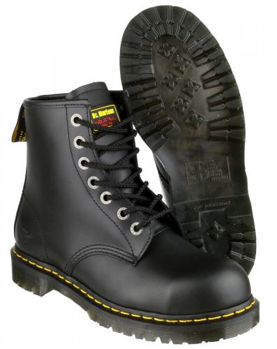 FS64 Icon Lace up Safety Boot - Black - Size 3