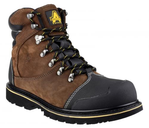 FS227 Goodyear Welted Waterproof Lace Up Industrial Safety Boot
