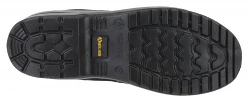FS121C Metal Free Lace up Safety Shoe - Size 2 - Black