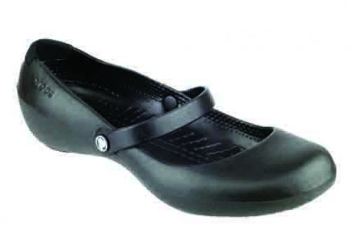 Crocs - Alice Work Slip on Shoe - Size 9 - Black