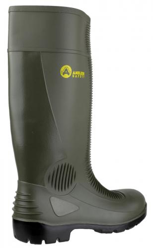 FS99 Safety Wellington - Green - Size 4