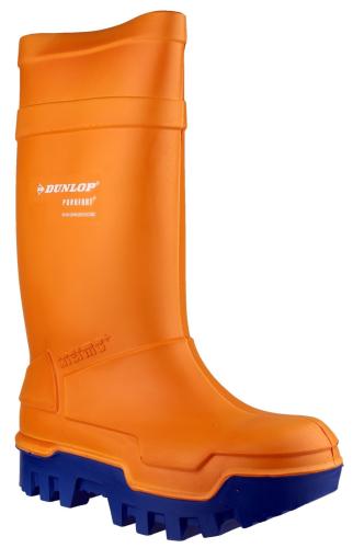 Purofort Thermo+ Full Safety Wellington - Orange - Size 5