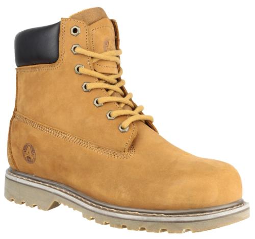 FS169 Goodyear Welted Lace up Industrial Safety Boot