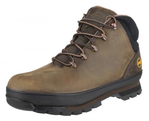 Splitrock Lace Up Safety Boot - Brown - Size 3
