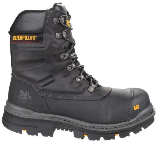 Premier Waterproof Safety Boot - Black - Size 6