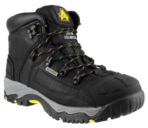 FS32 Waterproof Safety Boot - Black - Size 3