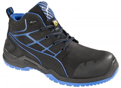 Krypton Lace-up Safety Boot - Blue - Size 6.5