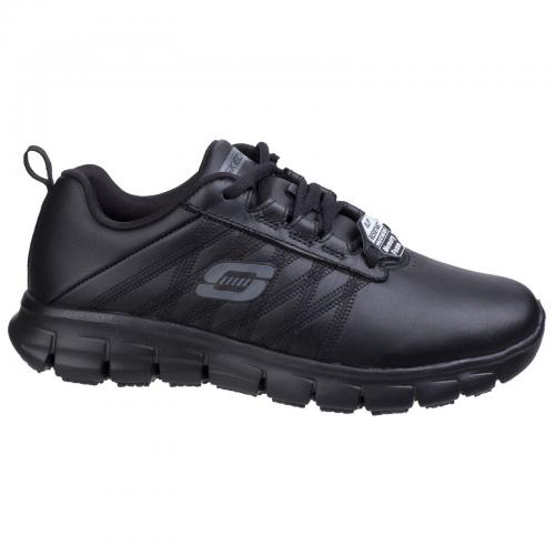 Sure Track Erath Sr Lace Up Shoe - Black - Size 3