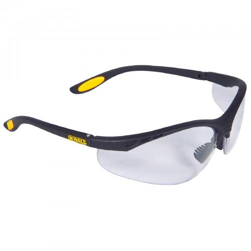 Reinforcer DPG58 Safety Eyewear - Black/Clear/Yellow - Size